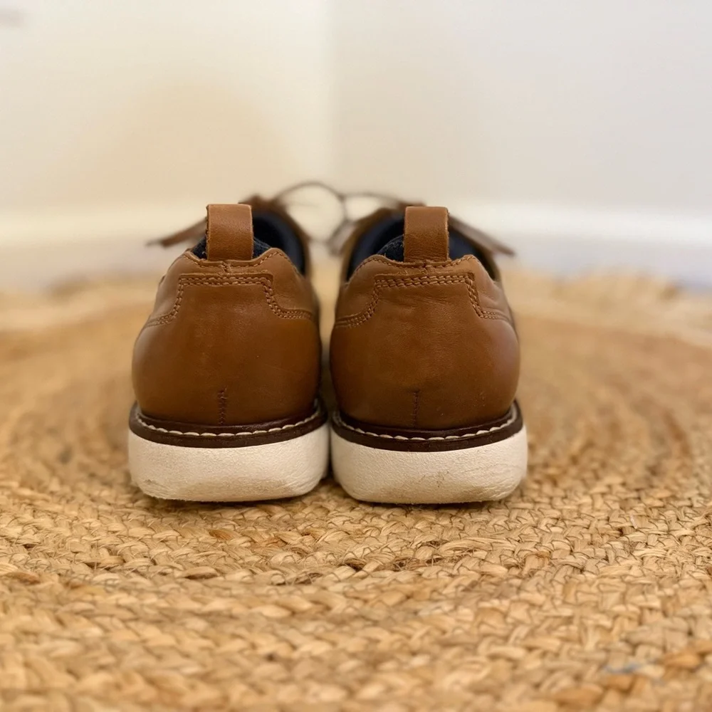 🌾 Johnston & Murphy Brown Leather Oxfords